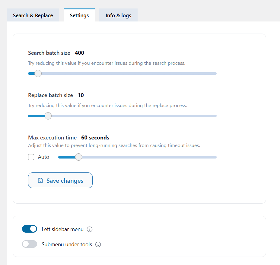 Search and Replace plugin Screenshot 7