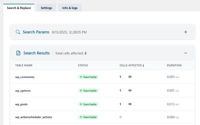 Search and Replace plugin thumbnail 4